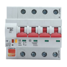 (20A) Smart-WiFi-Sicherungsautomat 4P AC 400V 25A mit Sicherheitsblock