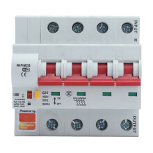 (25A) Smart-WiFi-Sicherungsautomat 4P AC 400V 25A mit Sicherheitsblock