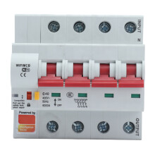 (40A) Smart-WiFi-Sicherungsautomat 4P AC 400V 25A mit Sicherheitsblock