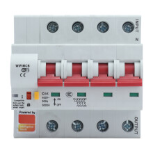 (63A) Smart-WiFi-Sicherungsautomat 4P AC 400V 25A mit Sicherheitsblock