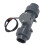 Flowmeter Water Flow Sensor DN25 50cm Cable Acid Alkali Resistant 4