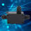 IP66 wasserdichte Anschlussdose Schwarz PC 1in2out Mini 2
