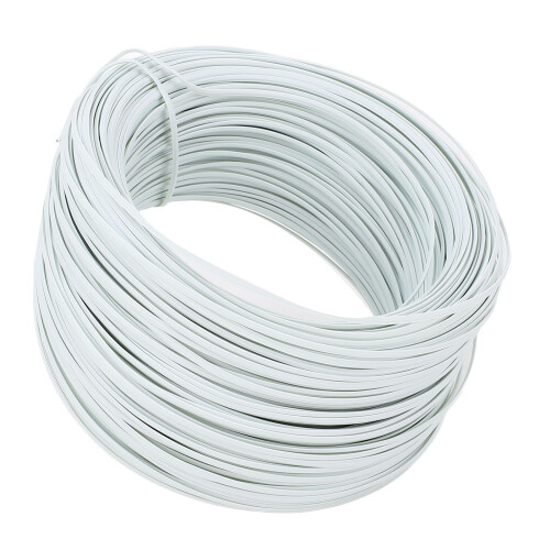 (White) Flachstahlbinder 0,55mm 85m PVC Schwarz 2