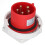 Industrial Socket IP67 Waterproof 3P+N+E 32A 220/380V 240/415V 2