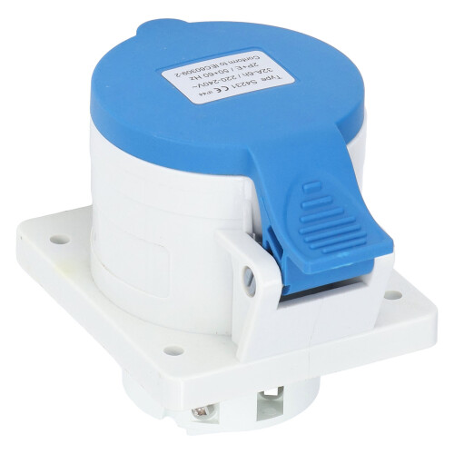 3 Pin 2P+E IP44 Waterproof Aviation Socket AC 220-240V 32A 2