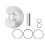 Engine Piston Kit Circlip Pin Ring 192F Replacement Parts 1