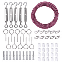 Spannsatz Drahtseil 100ft 2mm für Outdoor