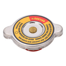 (Red Middle) Dieseltankdeckel Aluminium rot groß