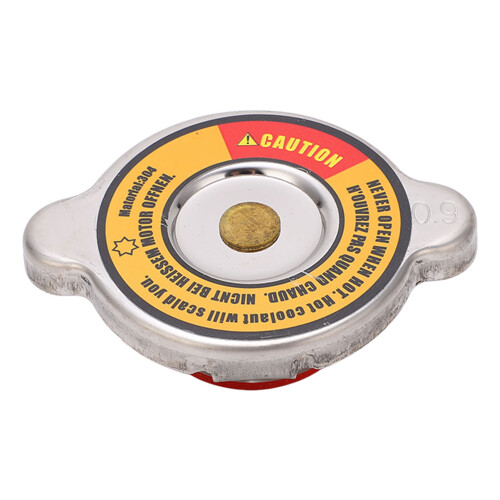 (Red Middle) Dieseltankdeckel Aluminium rot groß