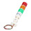 BERM Signal Tower 3-Color LED Warning Light Foldable Buzzer AC220V 3