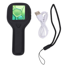 Tragbares 2-Zoll IPS 2MP 500X Taschenmikroskop mit 6 LED-Licht