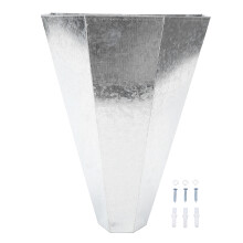 Hühnerkegel Mittel Alloy-Stahl Geflügelhalterung 8lbs Flachrückseite