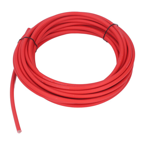 (Red) Solar Panel Wire 10m Tinned Copper XLPE Insulated Red 2