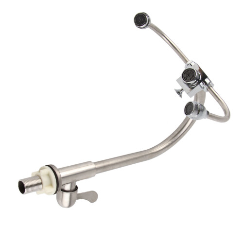 Faucet Mounted Eyewash Station Dual Use Emergency Eye Flush Kit 2