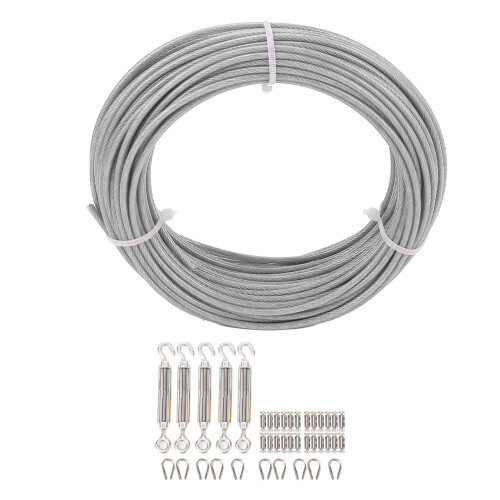 1/8 Zoll 100ft 304 Edelstahl Drahtseil Kit 2