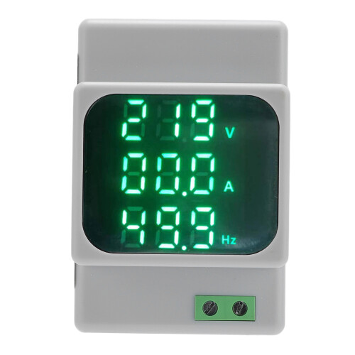 Multifunktions-Energiezähler Digital DIN-Schiene 50-500V 2