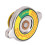 (Yellow Middle) Dieseltankdeckel Aluminium rot groß 5