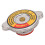 (Red Middle) Dieseltankdeckel Aluminium rot groß 2