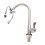 Faucet Mounted Eyewash Station Dual Use Emergency Eye Flush Kit 5
