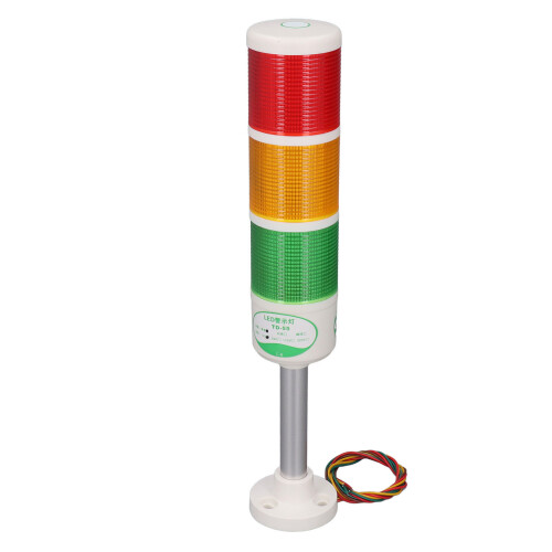 (12V) LED-Stapelleuchte Warnsignal 3-Ebenen 24V Industrie 1