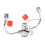 Faucet Mounted Eyewash Station M24/M22/M20 Adapters 5