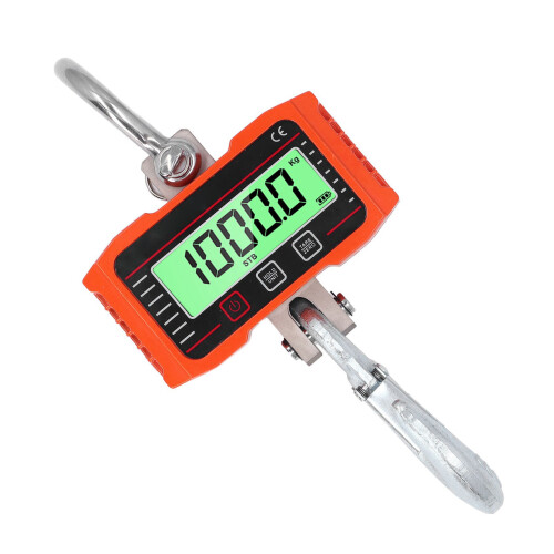 Electronic Hanging Scale 1000kg 2000lb LCD Heavy Duty Remote 2