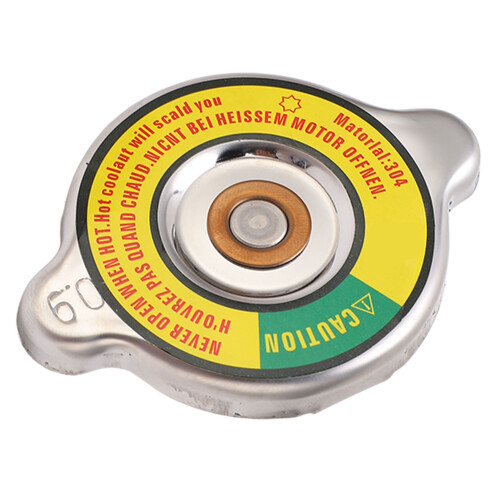 (Yellow Middle) Dieseltankdeckel Aluminium rot groß 2
