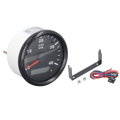 Tachometer 85mm Wasserdicht 4000RPM DC 9-32V
