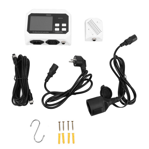 (EU Plug) Wandmontierte CO2-Controller 3,8 Zoll EU-Stecker