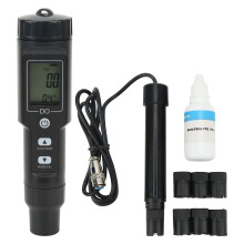 Dissolved Oxygen Meter 2 in 1 Water Temp Oxygen Analyzer Portable