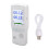 (White) Handstrahlungsdetektor LCD Echtzeit USB 2500mAh 1
