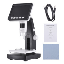 (306-B) 4,3-Zoll-1080P-Digitalmikroskop 50-1000X für Pflanzen/Platinen