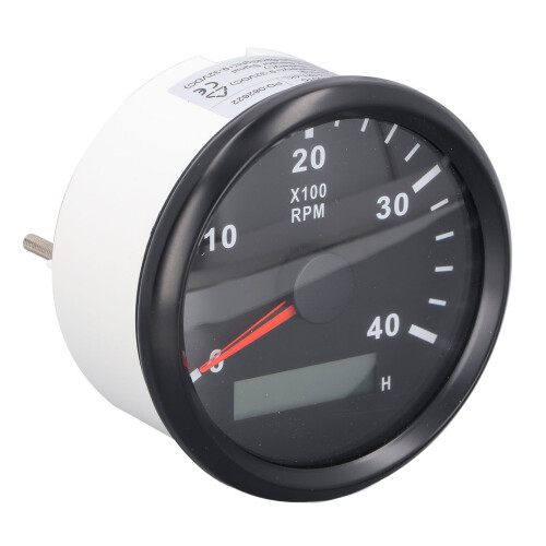 Tachometer 85mm Wasserdicht 4000RPM DC 9-32V 2