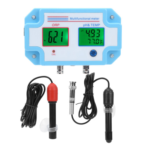 (EU Plug 220V) 3-in-1 pH/ORP/Temperatur-Wasserqualitätsmesser (EU) 1