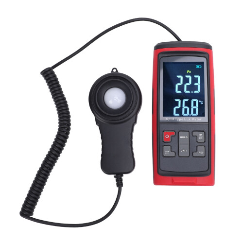 Digital Illuminance Meter High Accuracy Light Detector Handheld 1