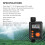 Elektronischer Bewässerungstimer, LCD, wasserdicht, 9 Programme 3