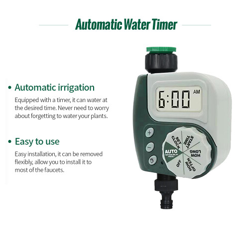 Digitaler Wasser-Timer 1-Auslass Kupferfilter 2