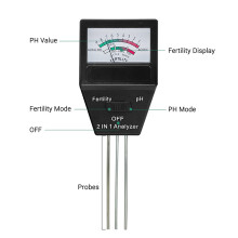 2-in-1-Boden-pH-Fertilitätsanalysator, tragbar