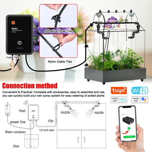 Tuya WiFi-Bewässerungscontroller App-Steuerung Garten-Timer 1