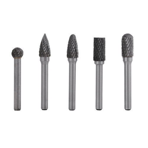5x Wolframstahl Fräser 6mm Schaft 10mm Kopf Set