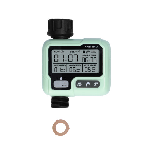 IPX5-wasserdichter Tropfbewässerungscontroller für 3/4"-Hahn 1
