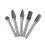 5x Wolframstahl Fräser 6mm Schaft 10mm Kopf Set 4