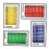 48pcs/set Plastic Microscope Slides Animals Insects Plants 1