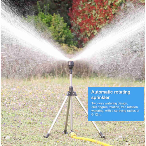 Automatic 360 Rotating Garden Sprinkler for Greenhouse