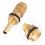 Water Cooled Gas Adapter Quick Connector MIG TIG Torch (Brass) 5