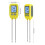 4in1 Bodenprüfer NPK Temp Digital Edelstahlsonde 4
