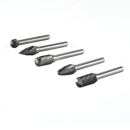 5x Wolframstahl Fräser 6mm Schaft 10mm Kopf Set 1