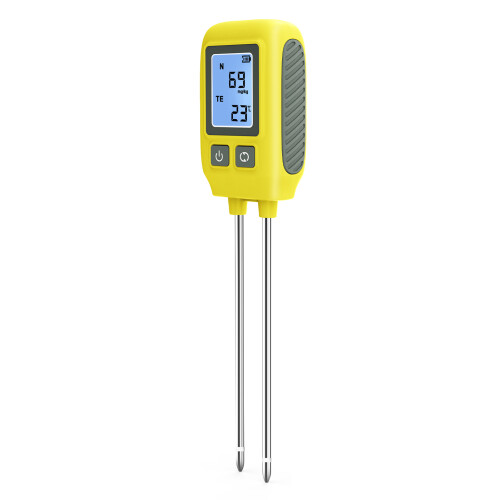 4in1 Bodenprüfer NPK Temp Digital Edelstahlsonde 1