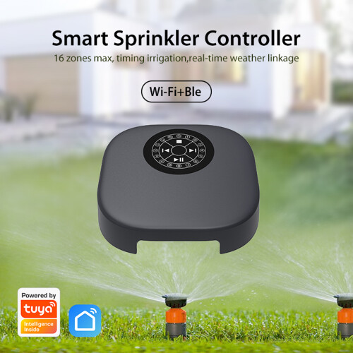 Tuya Wifi BT Smart Sprinkler Controller 16 Zone Auto Irrigation Timer