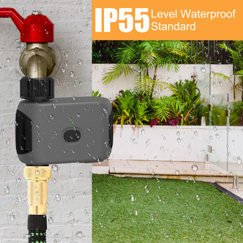 Tuya WiFi-Gartensprinkler Automatik-Wasserzeitschalter